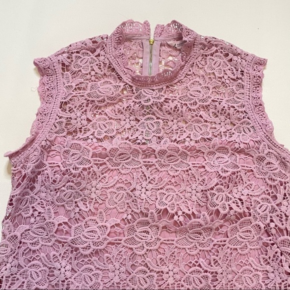 Nanette Laporte lace sleeveless top sz medium - Picture 2 of 11